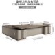 thumbnail image 1 of Luxury Office Desk L Shaped Drawers Organizer Wooden Drawers Executive Monitor Stands Desk Storage Mesa Escritorio Desk Supplies My Lux Decor Round, 1 of 14