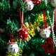 thumbnail image 5 of De Cascabel De Navidad, Lazo Rojo Y Blanco, Colgante De Cascabel Decorativo Adorable Para Regalo De Árbol De Navidad, Fiesta En Casa12 Uds sonducket HA016513-00, 5 of 6
