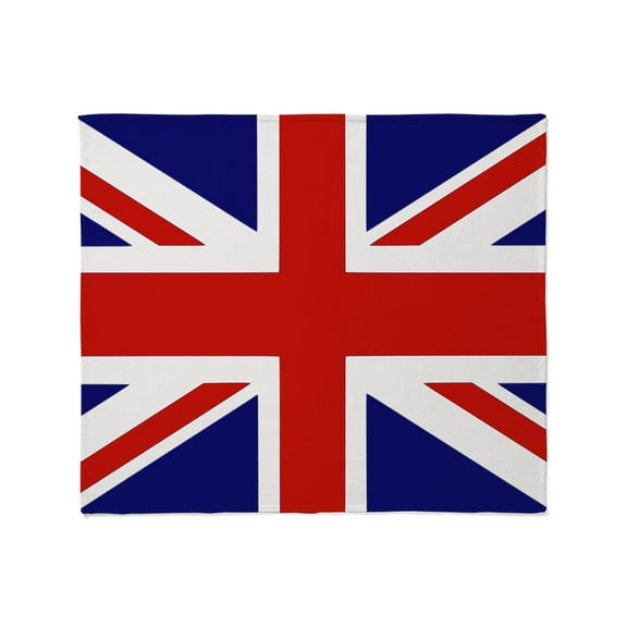 CafePress - British Flag Throw Blanket - Soft Fleece Throw Blanket, 50"x60" for All Ages