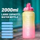 thumbnail image 2 of Botella de Agua Deportiva WEST BIKING Siuke 2000ml Amarillo, 2 of 8