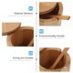 thumbnail image 4 of 1pc frasco de especias de bambú con contenedor de sal practicable jarra de condimento con cuchara, 4 of 4