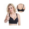 thumbnail image 2 of Women's Seamless Clip Down Deep V Neck Push Up Nursing Bra Maternity Bras for Breastfeeding, 2 of 3