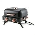 thumbnail image 5 of Kenmore 2-Burner Portable Tabletop Retro Gas Grill, Black and Copper, 5 of 6