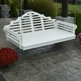 thumbnail image 1 of A &amp; L Furniture 6 ft. Recycled Plastic Twin Mattress Marlboro Outdoor Swing Bed, 1 of 1
