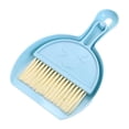 thumbnail image 2 of TAROFISH Mini Cleaning Set Small Animal Cage Brush and Dustpan Space Saving Design with Hanging Hole for Hamsters Guinea Pigs Rabbits 8.27 Inch,Blue,1, 2 of 6