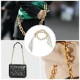 thumbnail image 5 of Unique Bargains 1 Pc Floral Print Handbag Strap for Travelling White Orange Alloy Polyester, 5 of 5