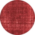 thumbnail image 1 of Ahgly Company Indoor Round Persian Red Bohemian Area Rugs, 4' Round, 1 of 4