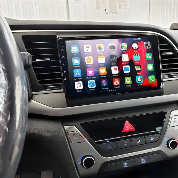 Eforcase Car Radio for Hyundai Elantra 2016-2018 9" Touchscreen Android 13 Stereo GPS Navigation for Car Android Head Unit with Bluetooth, FM, Backup Camera