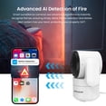 thumbnail image 5 of AMOROM Indoor Camera for Home Security 4 Pack, 360° Baby Monitor with Motion Detection(2.4GHz Wifi), 5 of 7
