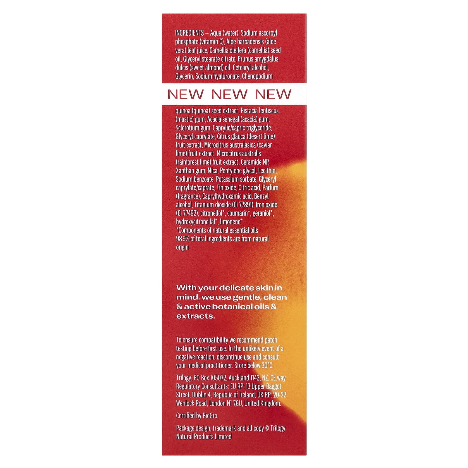 Trilogy Natural Products: Vitamin C+ Super Serum - 1oz / 30ml - Brighten-Tighten-Smooth, 8 Actives Powerhouse Anti-Aging Formula, NATRUE Certified