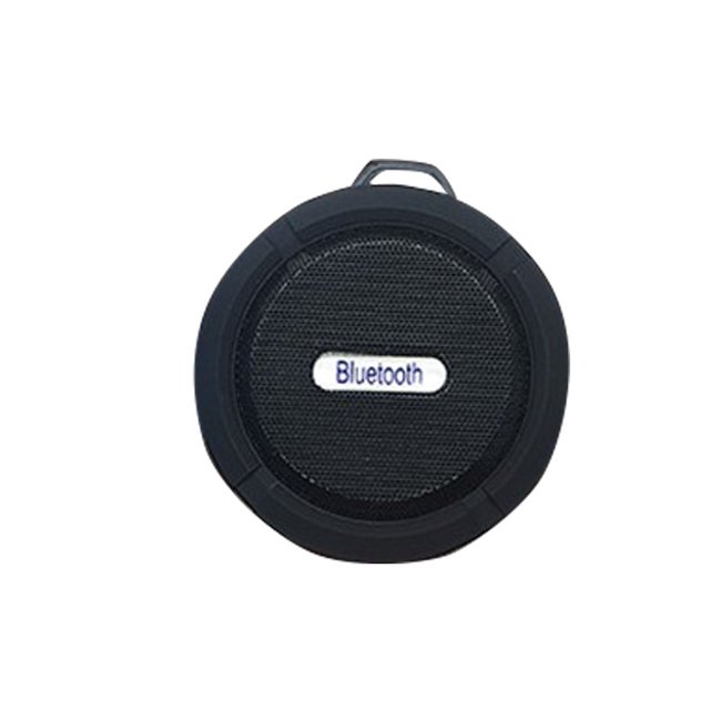 C6 Altavoz deportivo Bluetooth Mini redondo inalámbrico portátil colgante impermeable estéreo caja de sonido regalo Inevent EL0538-05