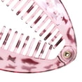 thumbnail image 4 of 1x Clip de Pescado Accesorios de Cabelllos Utensilos Leopard Spot Macarena Pinza de pelo de cola de caballo para mujer, 4 of 8