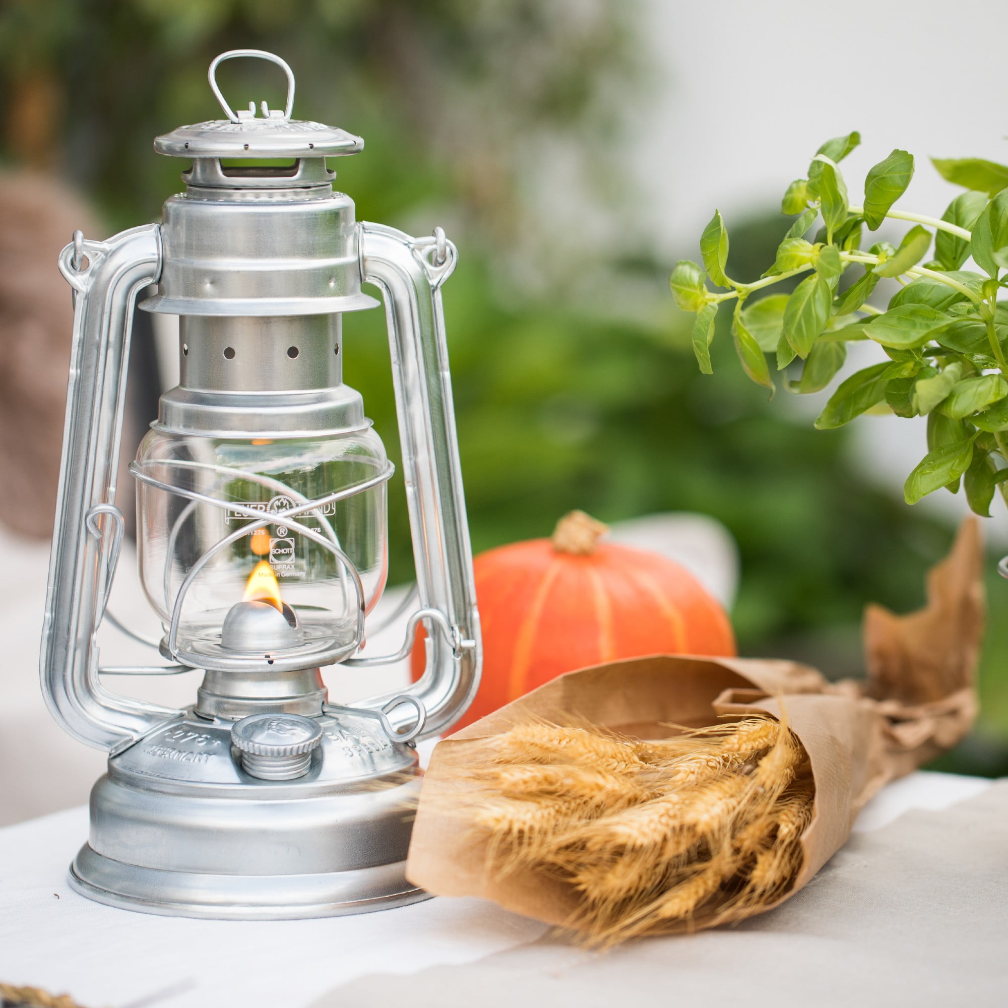 Feuerhand Hurricane Lanterns for sale in Pastel Orange - Imperial Lighting  Co.