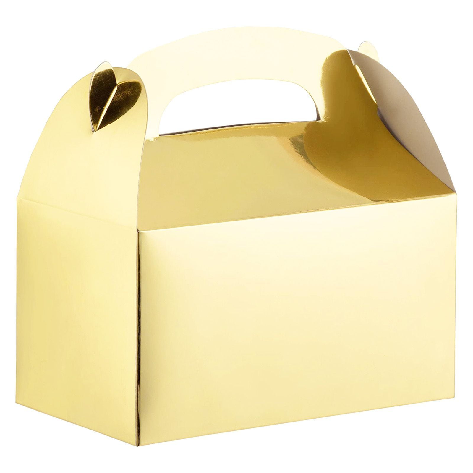 GIFT BOXES 10 GOLD 6X6 INCH CHOCOLATE BOXES SWEET BOXES 