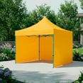 thumbnail image 4 of Ilios Innova | Toldo Plegable Amarillo 3x3 con Paredes Laterales, Impermeable y Resistente al Calor, Velcro de Ajuste, Ideal para Exterior., 4 of 9