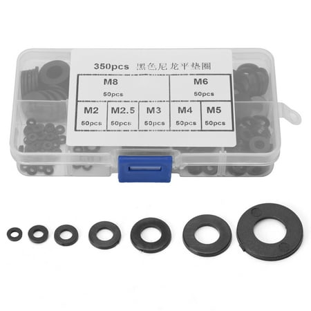 

Flat Washer Plastic Washer Black 7 Sizes Buffers Sump Plugs Electrical Connections For Plumbing