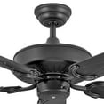 thumbnail image 4 of 901652FMB-NWA Hinkley Lighting Oasis - 52 Inch 5 Blade Ceiling Fan-Matte Black Finish, 4 of 11