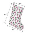 thumbnail image 5 of 3 Pcs Christmas Stockings,Pink Christmas Santa and Tree Pattern Stockings Christmas,14.8'' Xmas Stockings,Christmas Party Favors,Christmas Party Decorations,Christmas Stockings Personalized, 5 of 5