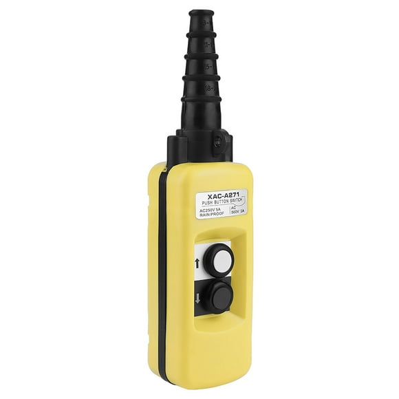 2-Button Lifting Pendant Controller for Crane Chain Hoist