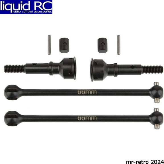 Associated 92299 RC10B74.1 Rear CVA Set 66mm