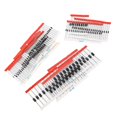 thumbnail image 1 of 200 Pcs Rectifier Diodes Assorted Kit Semiconductor Low Noise High Stability for Electricity, 1 of 1