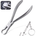 thumbnail image 1 of LEONTOOL Pince à Ventouse pour Lunettes, Tampons de Blocage de Lentilles, Pince de Démontage, Pince de Réglage en Acier Inoxydable de 6 Pouces, Kit d'Outils de Réparation de Lunettes Optiques avec Tournevis Mini 3-en-1, 1 of 4