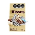 thumbnail image 2 of Chocolate con leche Hershey's Kisses Selección Especial sabor vainilla y chocolate 120 g, 2 of 5