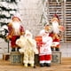 thumbnail image 5 of Juguete de peluche Navidad Papá Noel Estatuilla 12 pulgadas Papá Noel Muñeco Adorno Decoración Regalos de fiesta de Navidad Adorno de invierno Cena Decoración de mesa para festivales de vacaciones Abody Juguete de peluche, 5 of 7