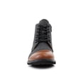 thumbnail image 4 of Polar Fox Brooke MPX806061 Woolen and Synthetic Leather Lace-up Fashion Chukka Boots with Zipper Closure, in Cognac & Wool, Men's Size 10, 4 of 8