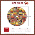 thumbnail image 4 of Kll Cars Christmas Tree Skirt 36",Party Decorations Farmhouse For Christmas Decorations Holiday Party, 4 of 8