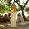 thumbnail image 3 of Bookmark - Burrowing Owl - Birch wood, 3 of 5