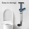 thumbnail image 3 of Stainless Steel Drain Unclogger Toilet Unblocker - Effortlessly Clear Clogs!, 3 of 9
