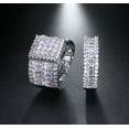 thumbnail image 4 of Camilla Wedding Ring Set Women CZ Sterling Silver Engagement Matching Band Ginger Lyne Collection, 4 of 7