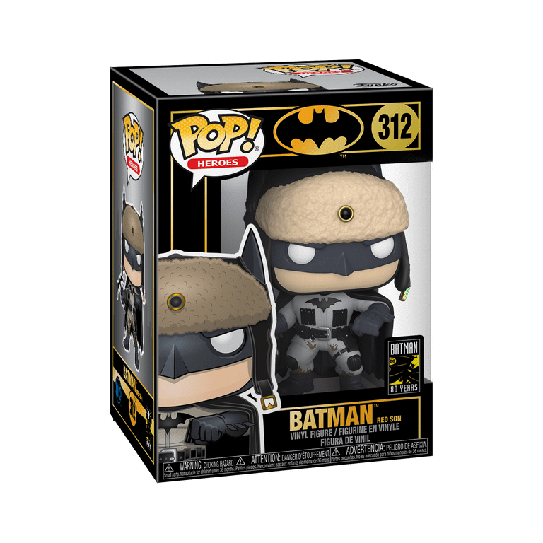 Funko Pop Heroes - Batman 80 Years - Batman Red Son #312 – JMToys