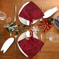 thumbnail image 4 of Coolnut Cloth Napkins 1PCS,Artistic Red Rose Soft and Skin Friendly Dinner Napkins Washable for Valentine's Day Dinner, Hotel, Wedding,BBQ Party, 4 of 7