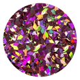 thumbnail image 3 of Nail Glitter 1 oz by Cacee Art & Confetti (Holographic, Silver, Gold, Chunk, Irridescent, Dust, Unicorn) for Nail Art, Cosmetic, Festivals, and Party (#164 Med Diamond Holo Periwinkle), 3 of 6