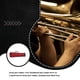 thumbnail image 5 of Soidarity Accesorio para bolsa de concierto de trombón, bolsas de sujeción con cremallera, bolsas de almacenamiento de tela Oxford para Accesorios para instrumentos musicales Rojo, 5 of 6