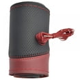 thumbnail image 1 of Prettyui 38cm Universal Hand Sewn Steering Wheel Cover Super Fiber Leather Handle Cover Automobiles Interior Accessories, 1 of 3