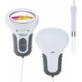thumbnail image 4 of Comprobador de agua electrónico, medidor de cloro y pH 2 en 1 para monitoreo de rutina, caja de plástico de alta calidad resistente a la corrosión, 4 of 6