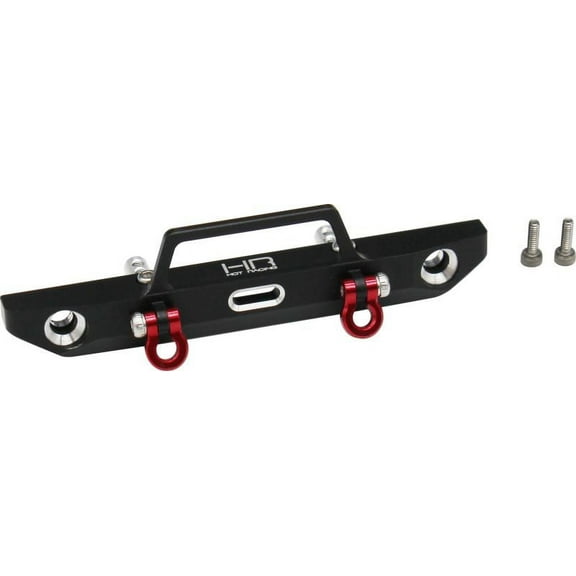 Hot Racing Aluminum Front Bumper Fairlead Light Buckets SCX24 HRASXTF03CM01 Electric Car/Truck Option Parts