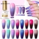 thumbnail image 2 of BORN PRETTY 7ml Gel térmico para uñas Barnices con purpurina brillante Gel que cambia de color con la temperatura Soak Off UV Gel Barniz 18 colores Tan Jianjun unisex, 2 of 2