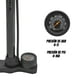 thumbnail image 5 of Bomba de Aire De Pie Para Bicicleta Con Manometro PIAGO 11559, 5 of 6