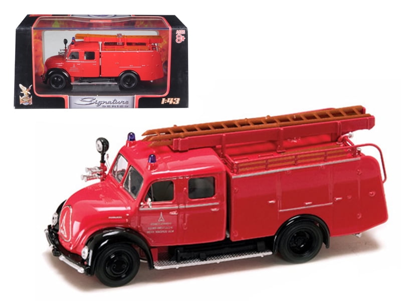 1961 magirus deutz mercur tlf 16 red 1 43 diecast model car by road