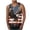 White, variant on Men's American Flag Print Tank Tops Vintage Sleeveless Patriotic T Shirt 250 Year Anniversary Shirt