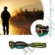thumbnail image 1 of 11g 5cm Topwater Popper señuelos Wobblers artificiales cebo con cola de falda (estilo I) Ehuebsd Para estrenar, 1 of 6