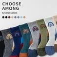thumbnail image 6 of 8 Pairs Kids Toddlers Boys Girls Merino Wool Hiking Athletic Thermal Warm Winter Socks, 6 of 7