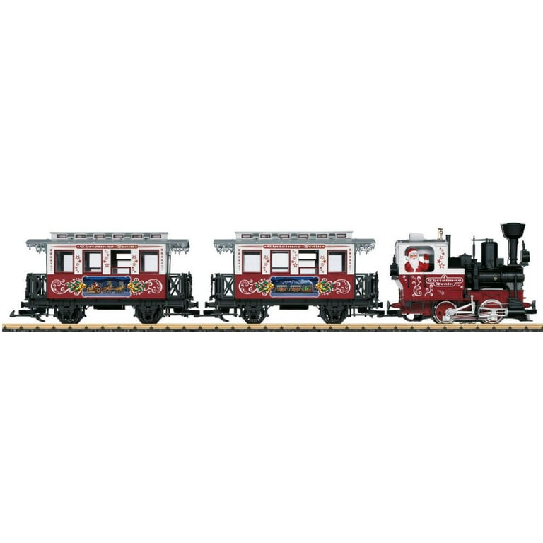 LGB 72304 G Christmas Passenger Train Set Walmart