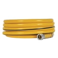 thumbnail image 5 of Gilmour Flexogen 50ft Heavy Duty Garden Hose, 5/8" All-Weather Water Hose with Crush-Resistant Aluminum Fittings, 500 PSI Burst Strength, Kink & Leak Resistant, Yellow, 5 of 10