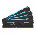 thumbnail image 3 of Kit Memoria Ram Hyperex 32 GB cada Memoria DDR 4 Hyperx 4x32 GB Fury RGB 3466 MHz, 3 of 4