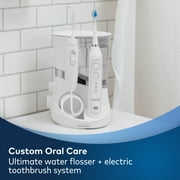 Waterpik Complete Care 5.0 Water Flosser + Sonic Electric Toothbrush، White